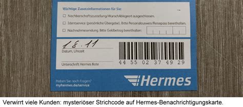 hermes benachrichtigungskarte wann abholen|hermes benachrichtigung deutschland.